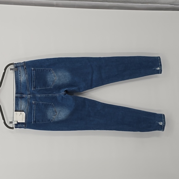 Kancan High Rise Super Skinny Jeans - Curvy Blue Dize 30 - Picture 4 of 9